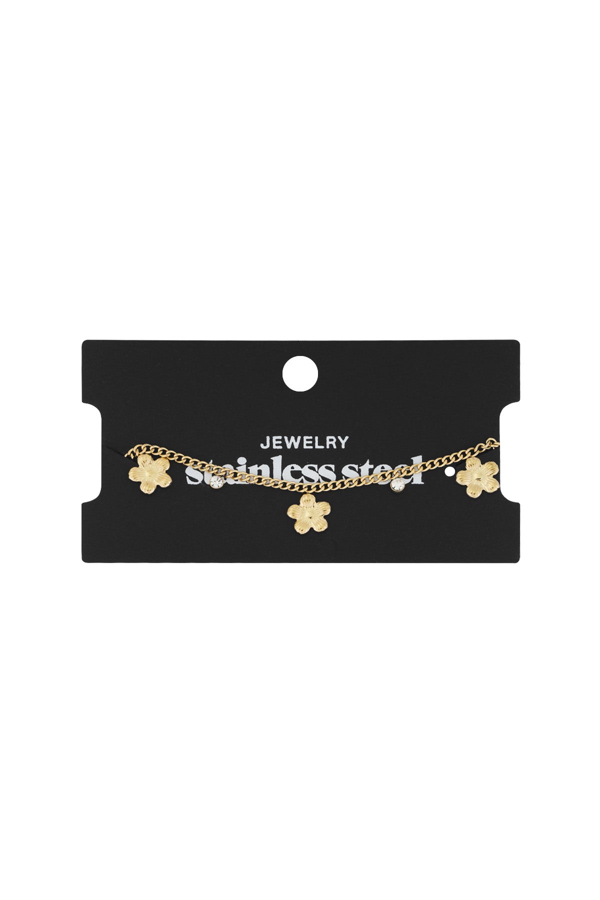 gleaming flower bracelet