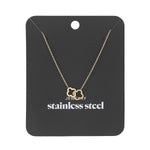 linked luck necklace