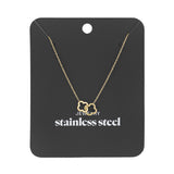 linked luck necklace