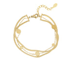 double coin bracelet