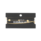 double coin bracelet