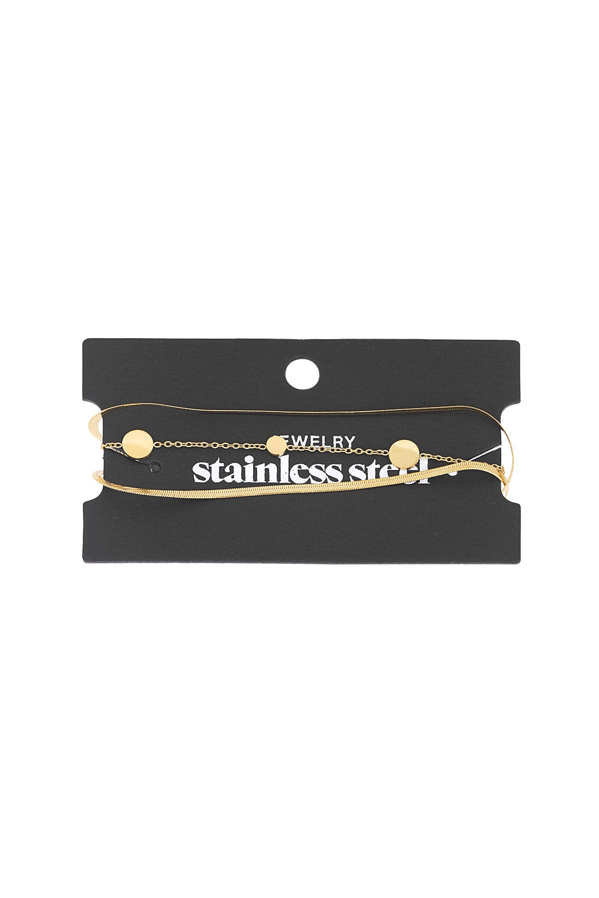 double coin bracelet