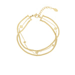 golden layers bracelet