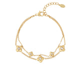 flowery bracelet