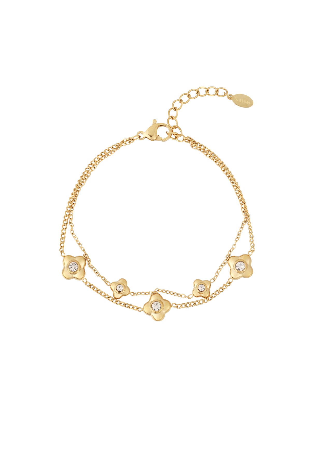 flowery bracelet