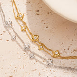 flowery bracelet