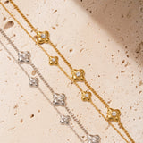 flowery bracelet