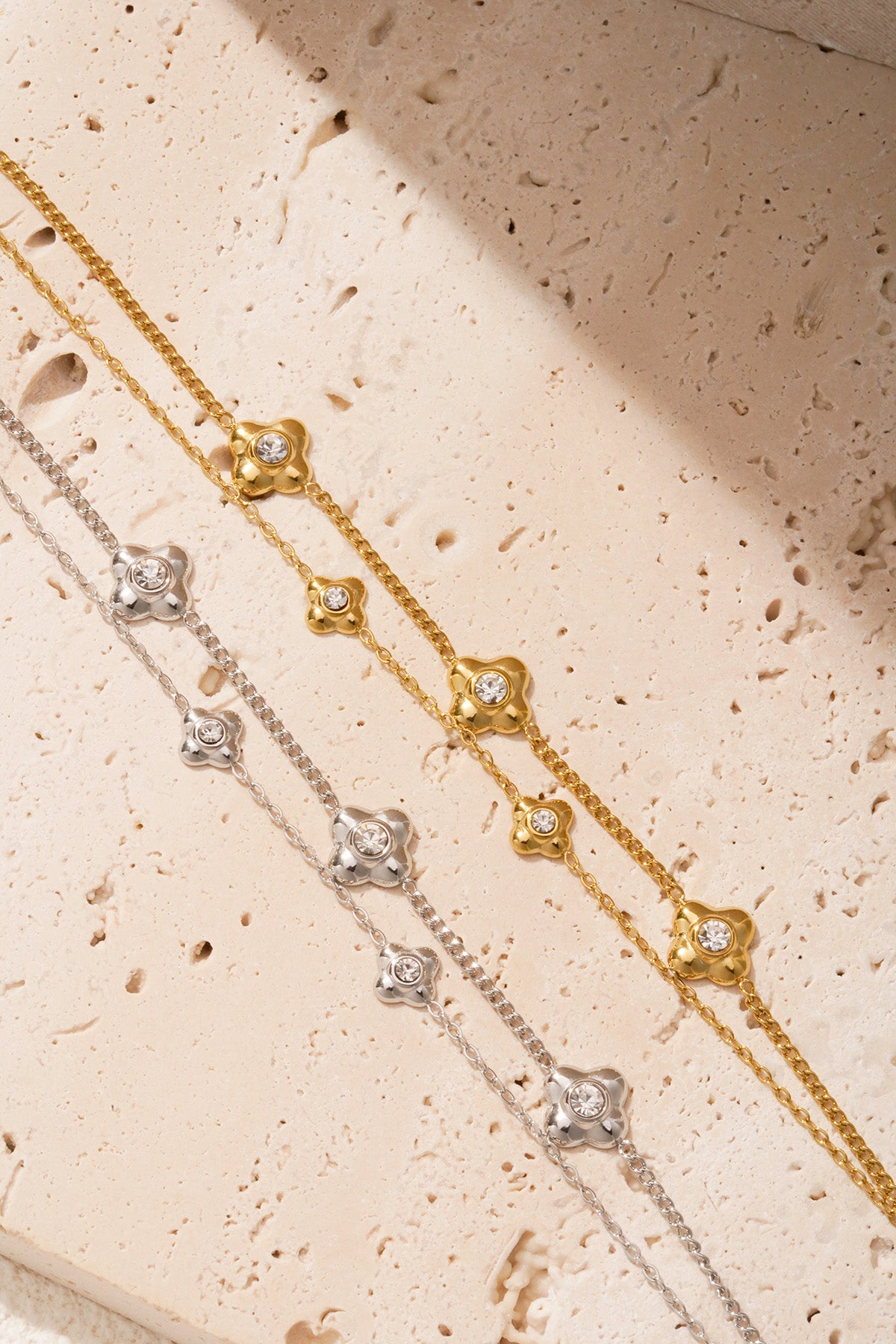 flowery bracelet