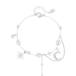 trendy moon bracelet