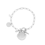 bracelet with shell charm