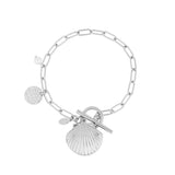 bracelet with shell charm