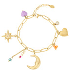 Charm bracelet Moon light