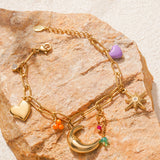Charm bracelet Moon light