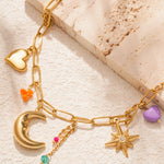 Charm bracelet Moon light
