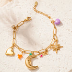 Charm bracelet Moon light