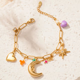 Charm bracelet Moon light