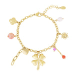 good luck babe charm bracelet