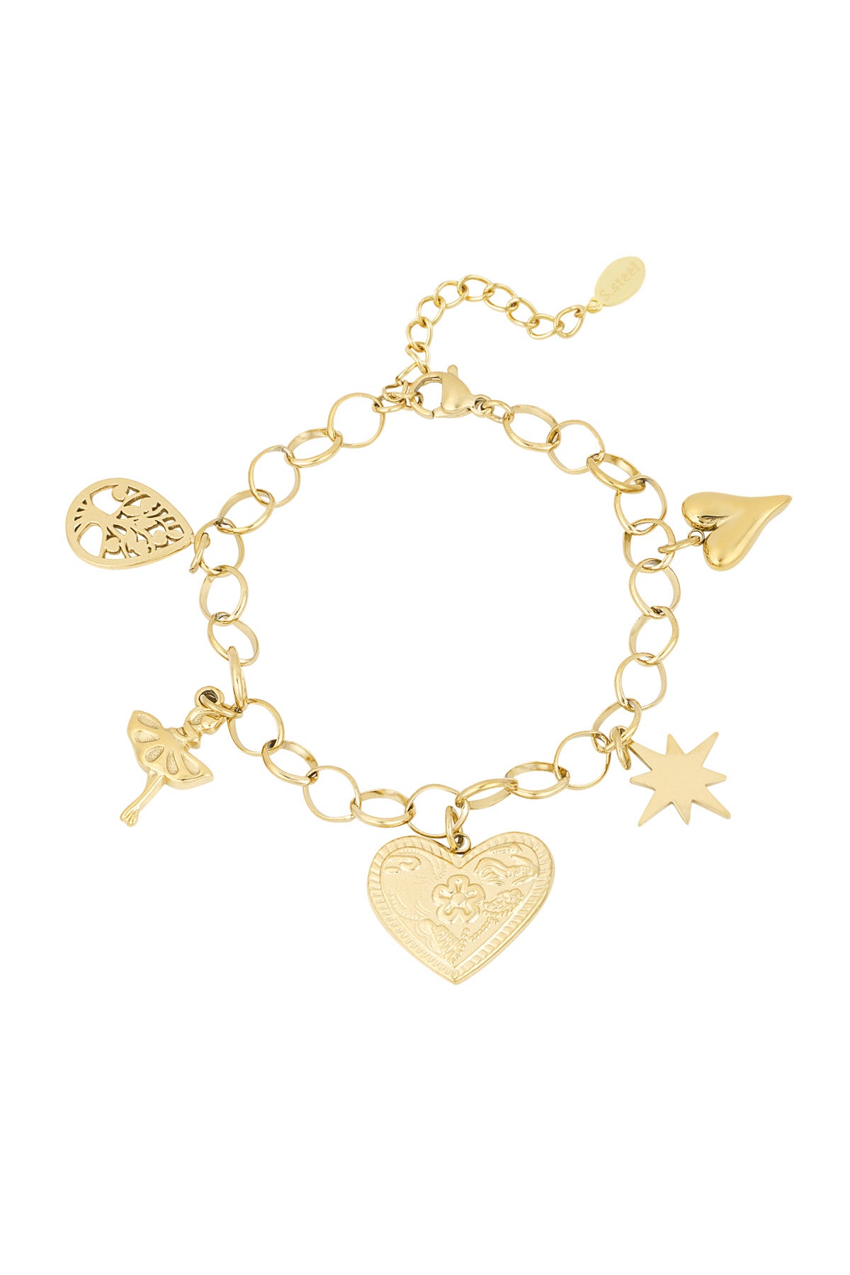 heartfelt sparkle bracelet