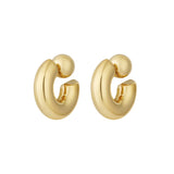 Hoop Earrings circle Casual Daily Simple Series Women's jewelry