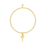 simple seashell bracelet