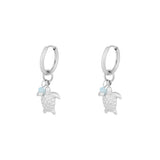 earrings with turtle