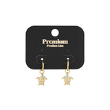 earrings with turtle