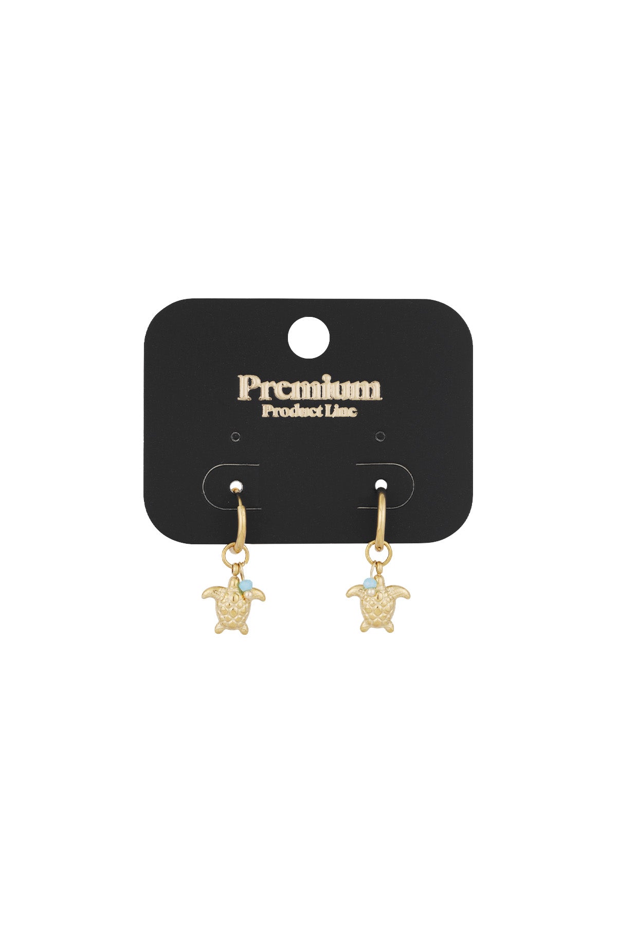 earrings with turtle