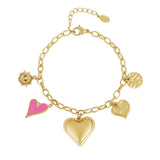 the love charm bracelet