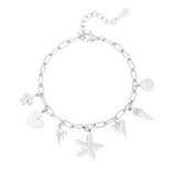 charm bracelet beach girl
