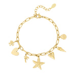 charm bracelet beach girl