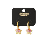 bloom hoops earrings