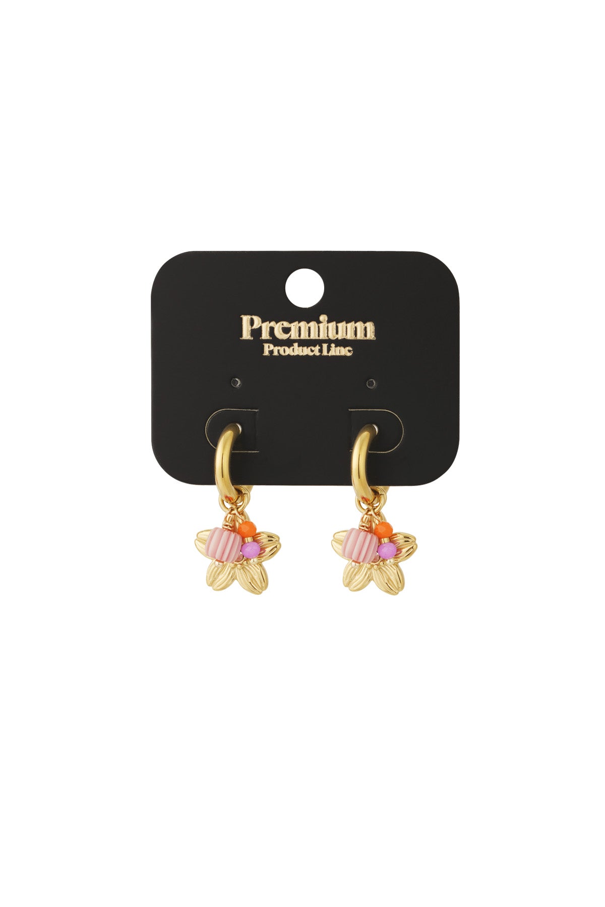 bloom hoops earrings