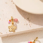 bloom hoops earrings