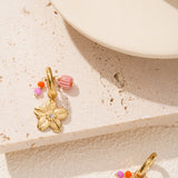 bloom hoops earrings