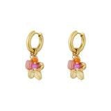 bloom hoops earrings