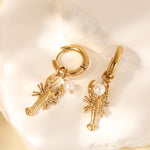 lobster earrings