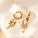 lobster earrings