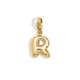 DIY initial letter jewelry charm