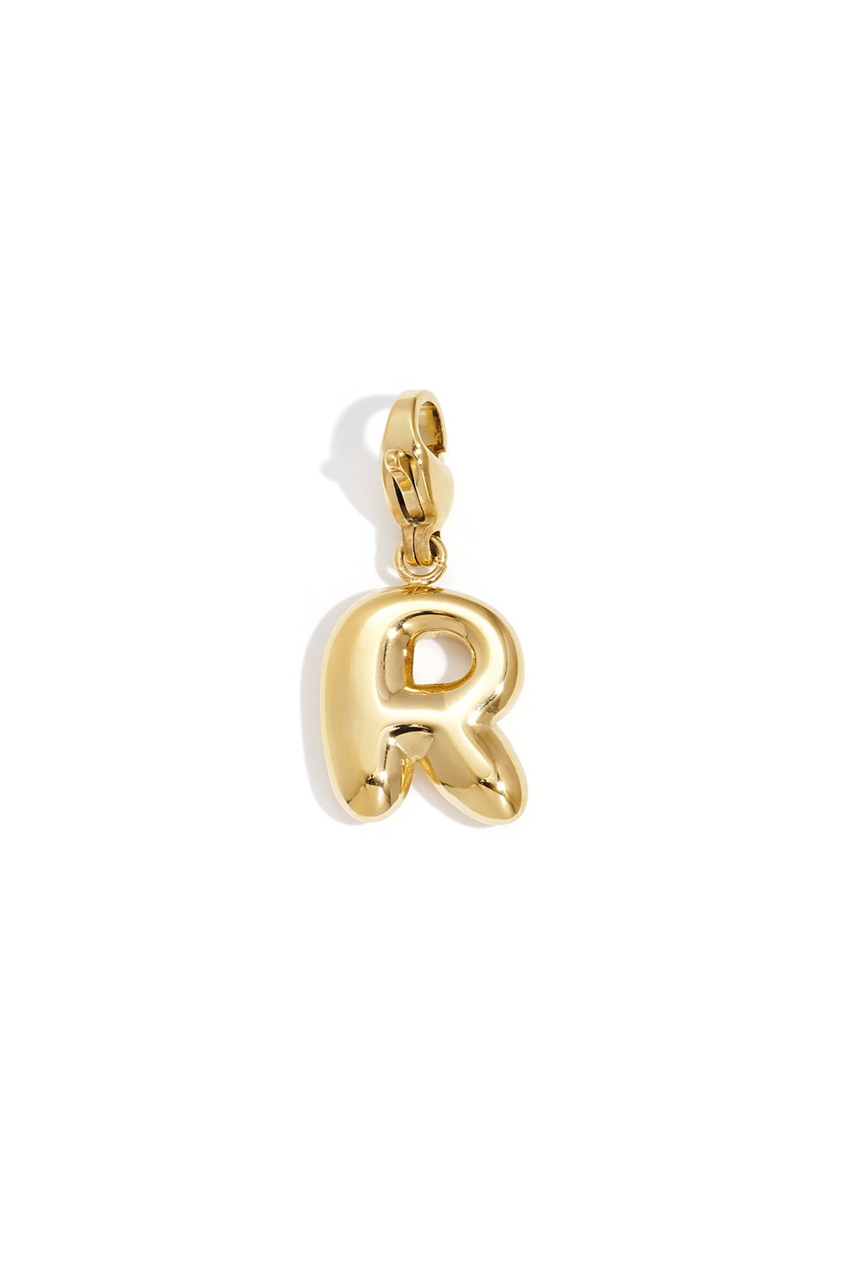 DIY initial letter jewelry charm