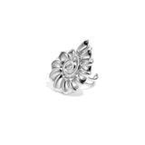 Spiral shell statement ring