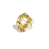 Stainless Steel Statement Rings irregular shape Casual Daily Simple Series Women's jewelry