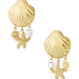 Beach love trio Earrings