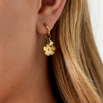 Sunlit flower Earrings