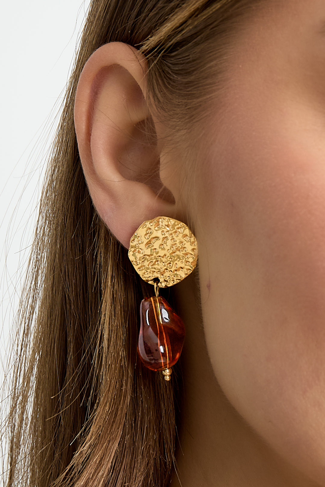 Stainless Steel Drop Earrings irregular shape Casual Daily Simple Series Women's jewelry