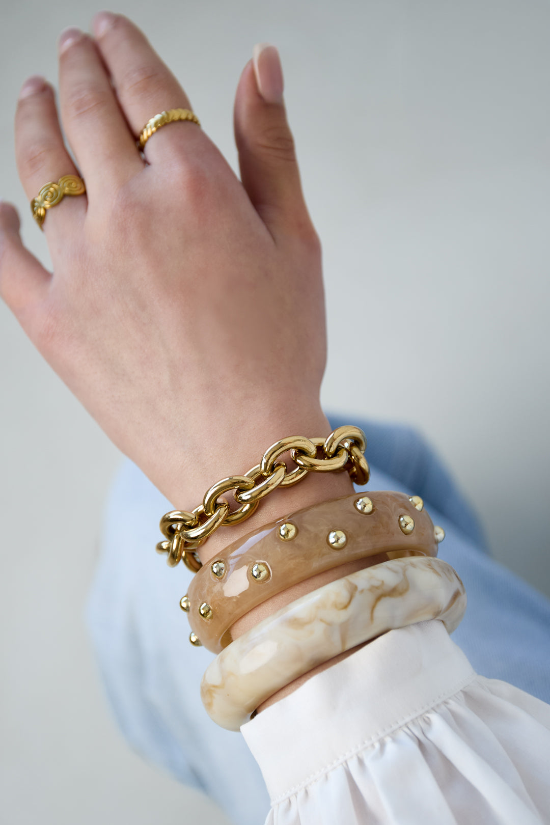 Chunky link bracelet