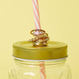 Ring with smileys and heart