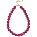 Necklace with large beads