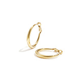 Stainless Steel Hoop Earrings circle Casual Daily Simple Series Women's jewelry
