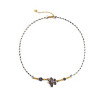 Polyester Beaded Necklaces Flower Casual Daily Simple Series Women's jewelry