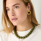 Necklace with large beads